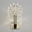 PAIR of Rostrato Wall Lamps with brass coloured arm, Murano Glass
