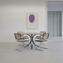 Pair of Vintage B64 Cantilever Chairs by Marcel BREUER for THONET, 1989