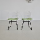 PAIR of Vintage Harry BERTOIA Side Chairs, Knoll International