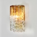 PAIR of Wall Sconces by VENINI, Italy 1960's