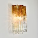 PAIR of Wall Sconces by VENINI, Italy 1960's
