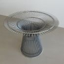 Round Warren PLATNER Dining Table with Stone Top, KNOLL INTERNATIONAL