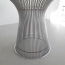 Round Warren PLATNER Dining Table with Stone Top, KNOLL INTERNATIONAL