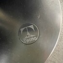 Sand Coloured Two-Seat Sofa D120 by Valeria BORSANI and Alfredo BONETTI, TECNO 1966