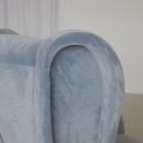 SENIOR Armchair by Marco ZANUSO, Arflex Italy (blue velvet)