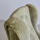 SENIOR Armchair by Marco ZANUSO, Arflex Italy (green velvet)