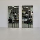 Set of 10 tinted Mirrors by Luciano BERTONCINI