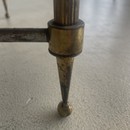 Set of 3 Metal Side Tables, France 1960s