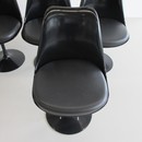 SET of 6 Eero SAARINEN revolving Tulip Chairs, Knoll International