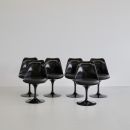 SET of 6 Eero SAARINEN revolving Tulip Chairs, Knoll International