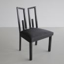 Set of 6 GREEK KEY Chairs by James Mont, U.S.A. 1950's.
