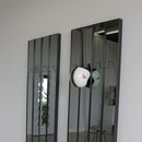 Set of 8 tinted Mirrors by Luciano BERTONCINI