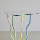 SIGNED "Le Strutture Tremano" table / object by Ettore SOTTSASS, c1979