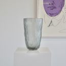 Signed MURANO Glass Vase, Italy (light green)