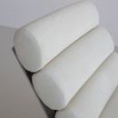 Suede High Back Lounge Chair & Footstool by COR, 1976
