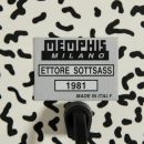 Table Lamp TAHITI by Ettore SOTTSASS, Memphis Milano