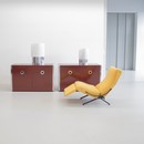 Two-Door Sideboard designed by Willy Rizzo. Italy, Maria Sabot, 1972.
