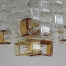 Vintage MAZZEGA Glass Chandelier, 1970s
