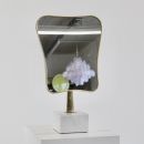 Vintage Table Mirror with Marble Base, Italy 1960's