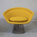 Warren PLATTER Lounge Chair and Foot Stool, KNOLL INTERNATIONAL