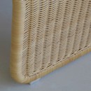 Wicker Chaiselongue PS3 by Tito AGNOLI for BONACINA, 1964