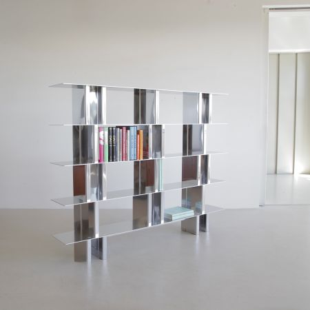Stainless Steel 'OneTwoOne' Shelving System, Germany 2020