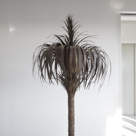 1960s Brass Palm Tree Lamp by Sergio BUZZI, Italy