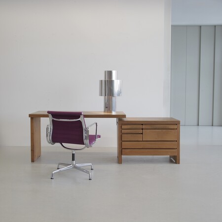 Pierre Chapo B19 E Desk, signed and dated 1975