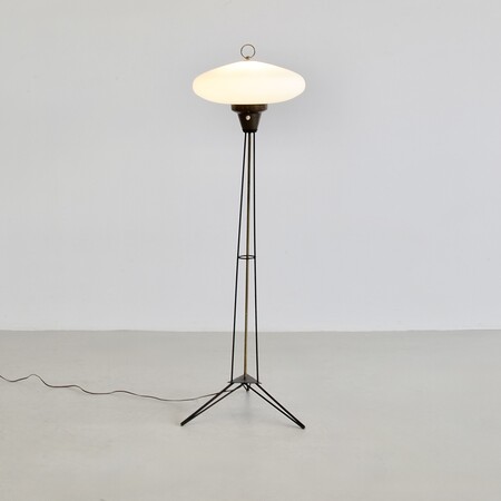 STILNOVO Fllor Lamp, Italy 1950s